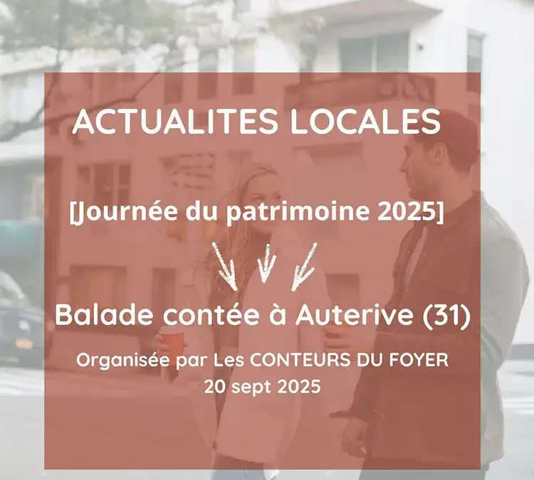 Balade contée Journées Européennes du Patrimoine