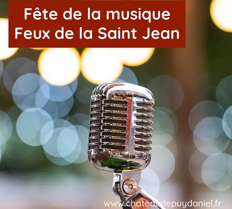 Fête de la musique et Feux de la Saint Jean
