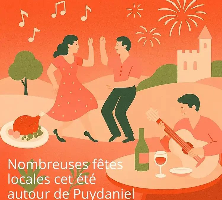 Fêtes locales & rendez-vous musicaux autour de Puydaniel !